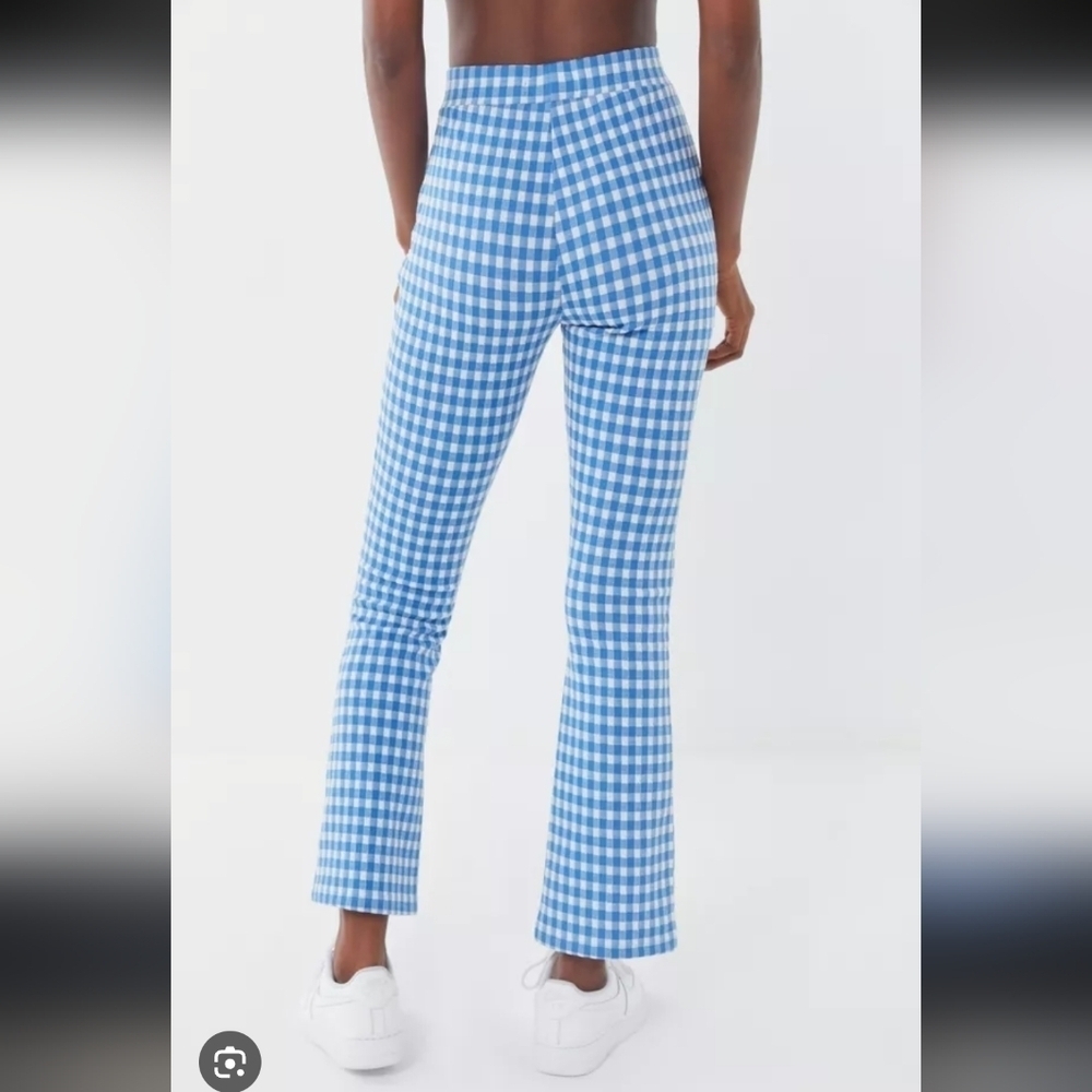 urban outfitters checkered flared pants Size S/P #523